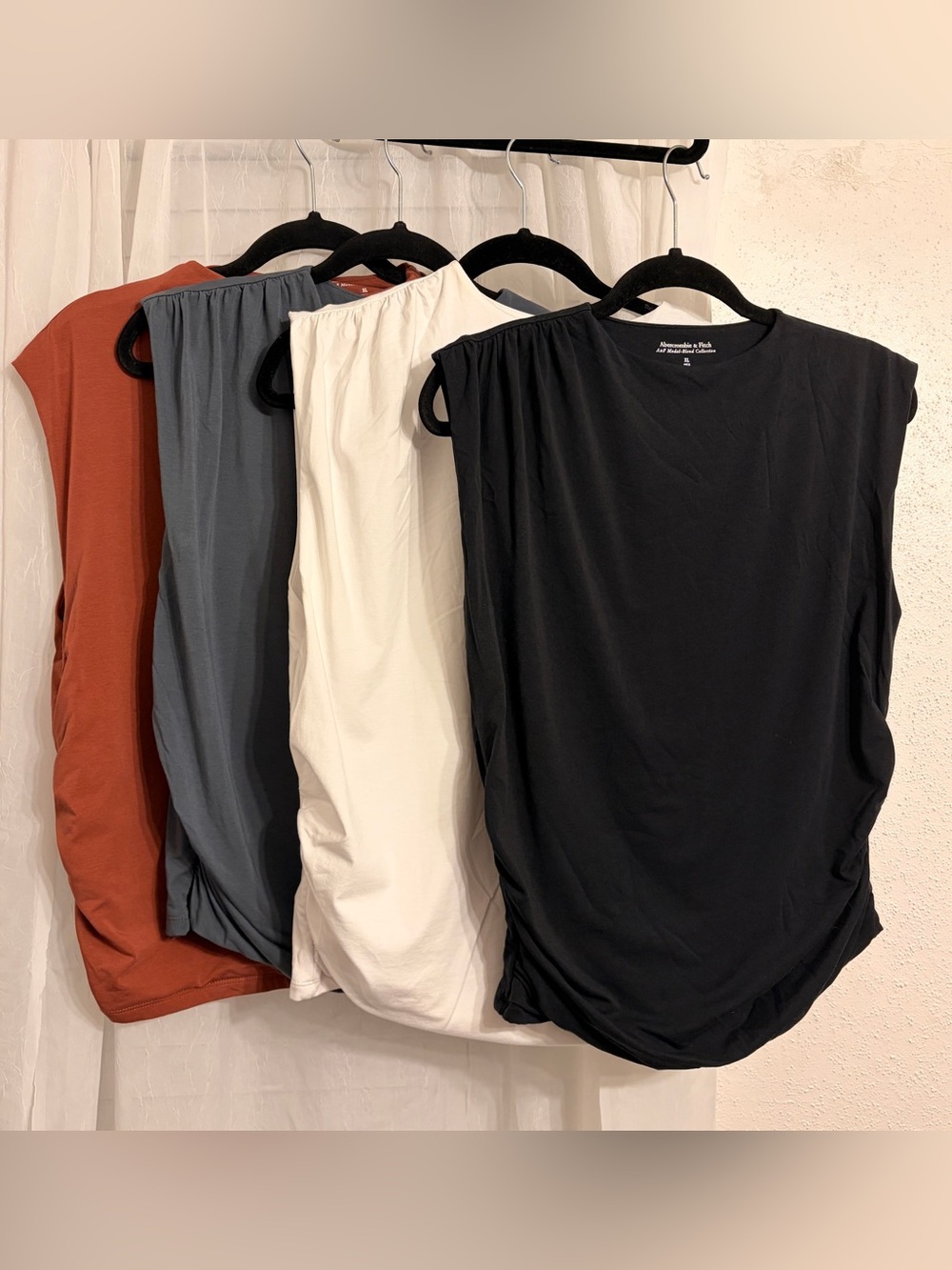SET OF FOUR Abercrombie & Fitch Modal Blend Tops